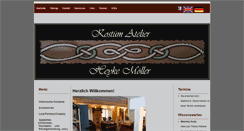 Desktop Screenshot of kostuem-atelier.de